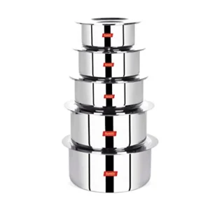 Premium Stainless Steel Tope Set.