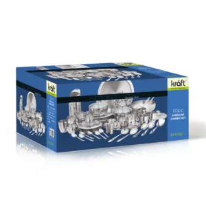 Stainless Steel Mega Dinner Set(61-Piece Premium)