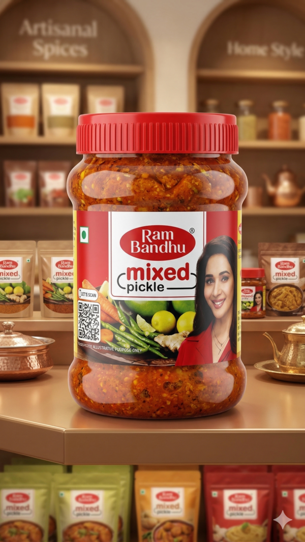 Ram Bandhu Mixed Pickle(350g)