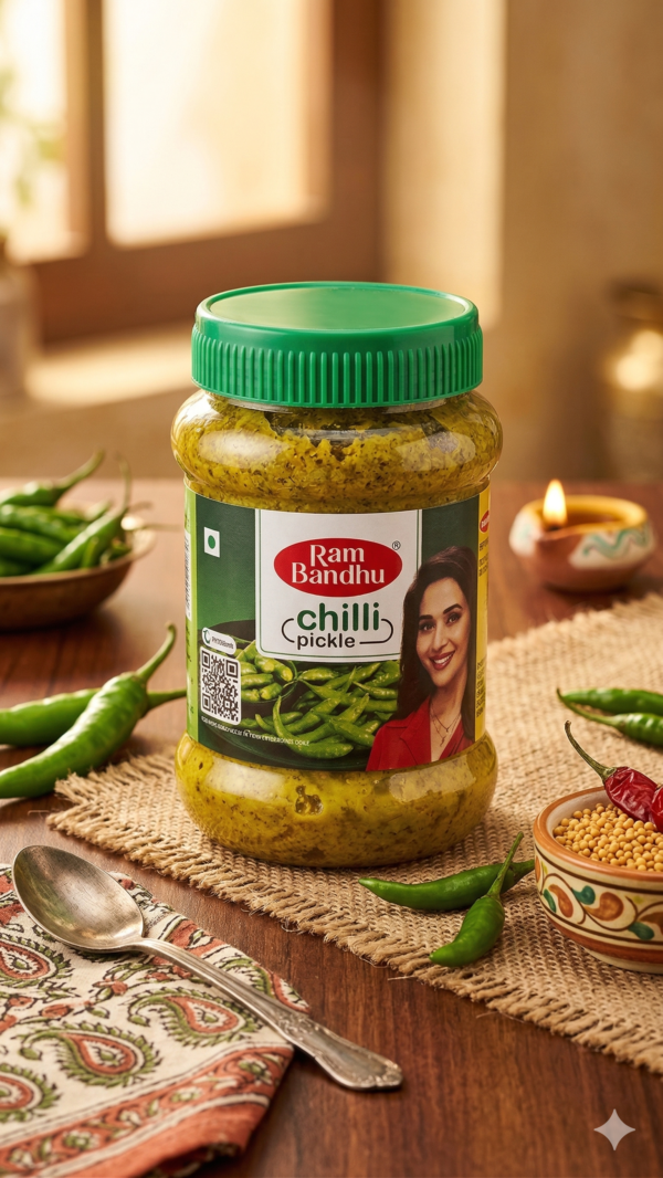 Tangy & Spicy Chili Pickle (Mirchi ka Achar350g)